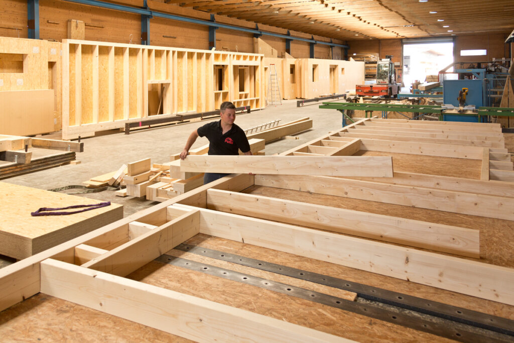 Kindertagesstätte „Stadtspatzen“ in Wismar: Einblasdämmung und Holzrahmenbau mit URSA Mineralwolle