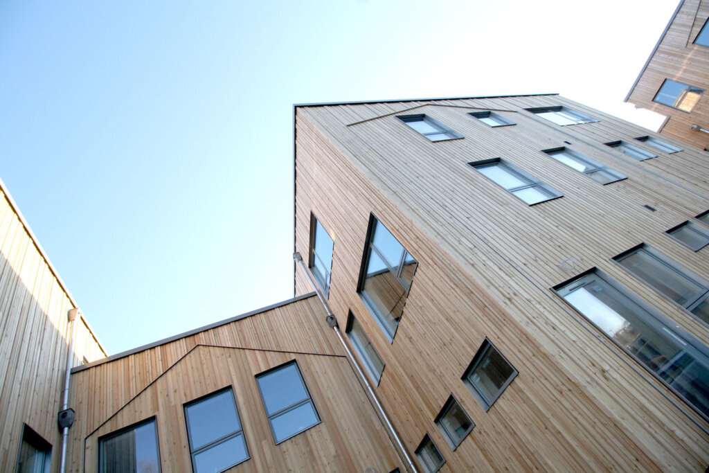 Kindertagesstätte „Stadtspatzen“ in Wismar: Einblasdämmung und Holzrahmenbau mit URSA Mineralwolle
